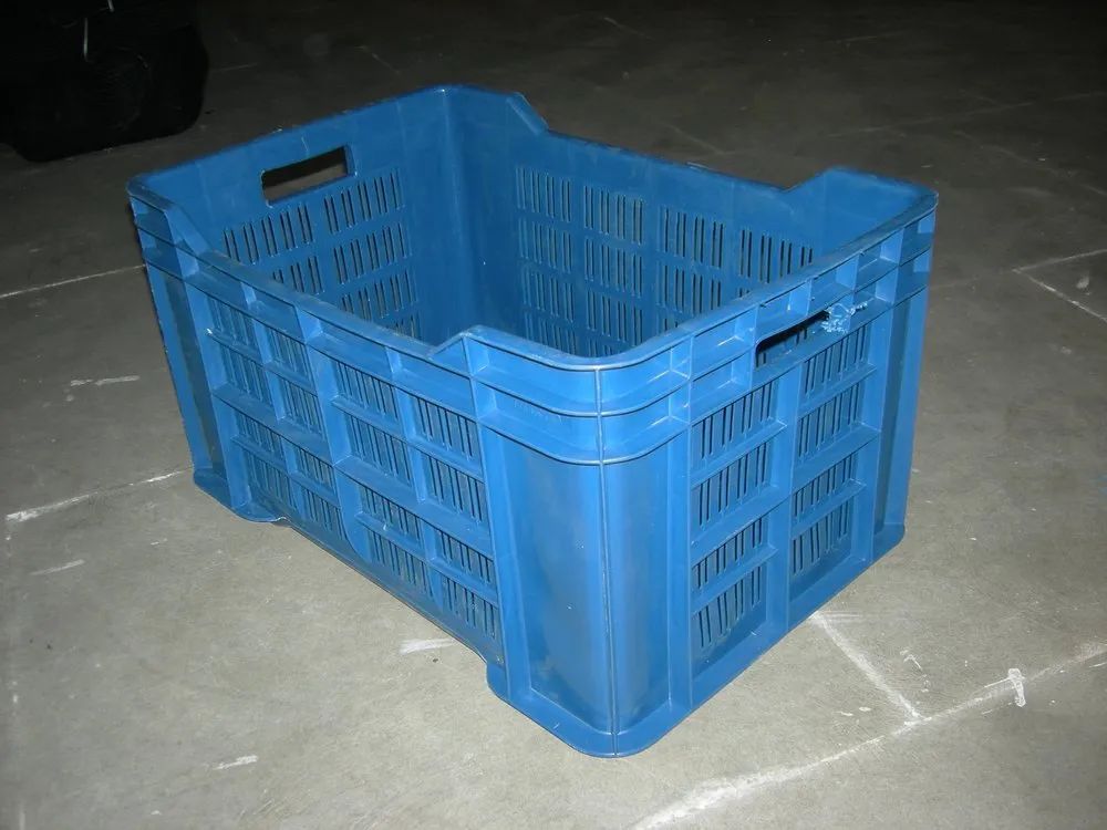 Commercial plastic crate moulded by Bhulku